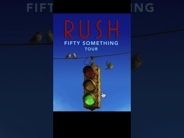Rush Tour the flying bird is Neil & green light