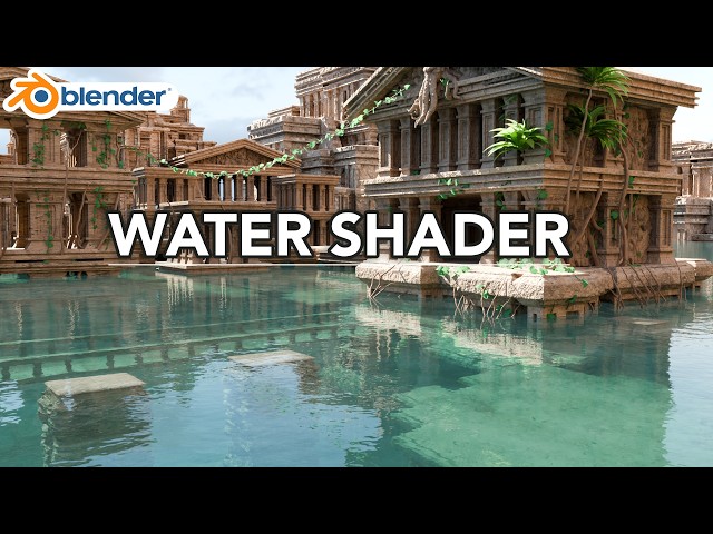 Water Shader Addon For Blender - Update
