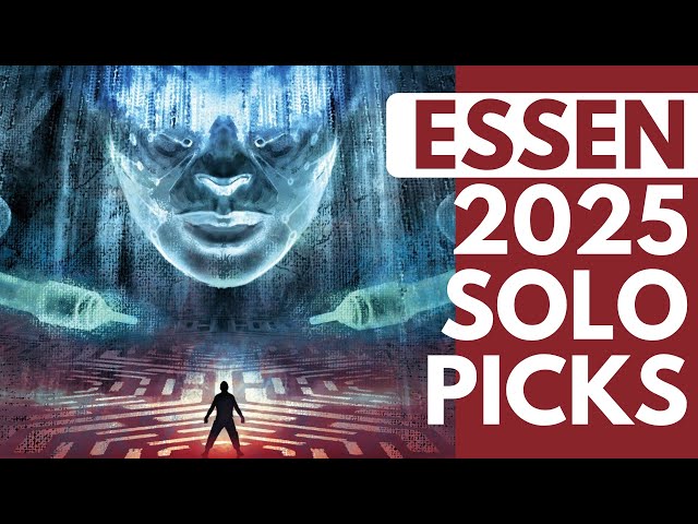 Top 10 Most Anticipated Solo Board Games from Spiel Essen 2025
