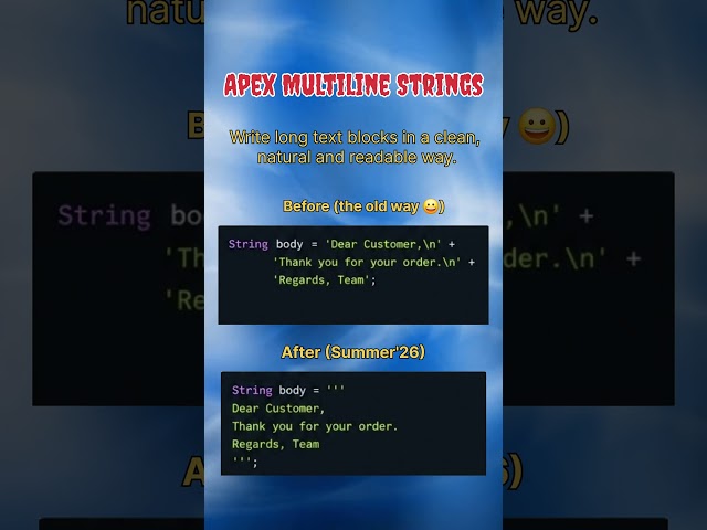 Salesforce Apex Summer'26 - Apex Hack 1 #coding #developer #google #salesforce