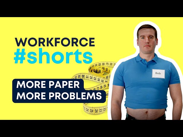 More paper, more problems. Time for paperless?