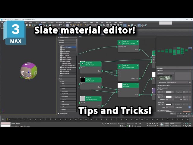 Slate material editor tips and tricks