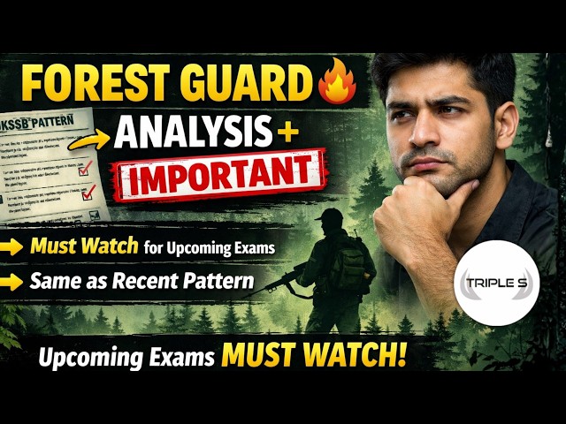 JKSSB EXAM 2026 - FPF Gurad - Live Analysis - Important for All Upcoming Exams - Exam Pattern