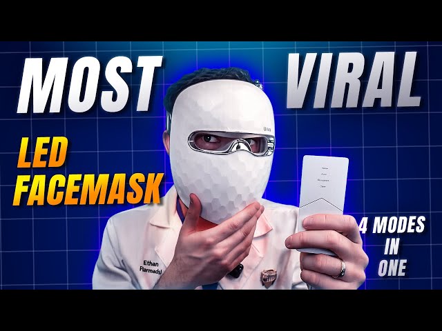 DO LED FACE MASKS ACTUALLY WORK? | Pharmacist Reviews Ulike ReGlow Red Light Therapy Mask