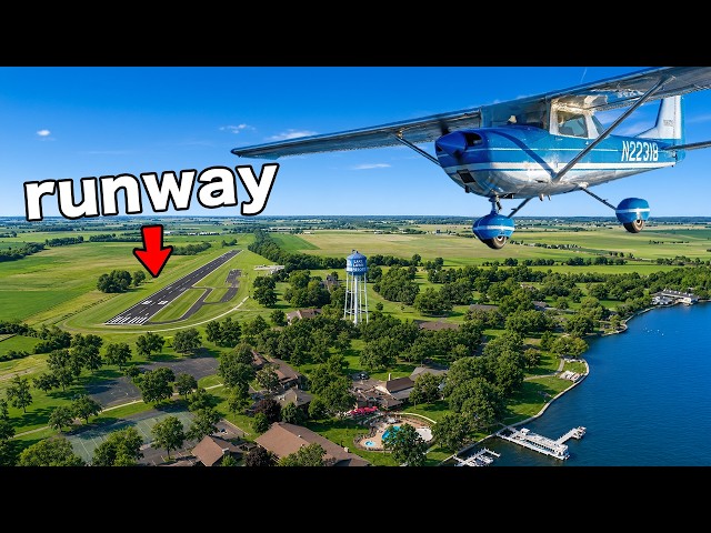 I Tried Landing at a Fly-In Lake Resort (Did Not Go Well)