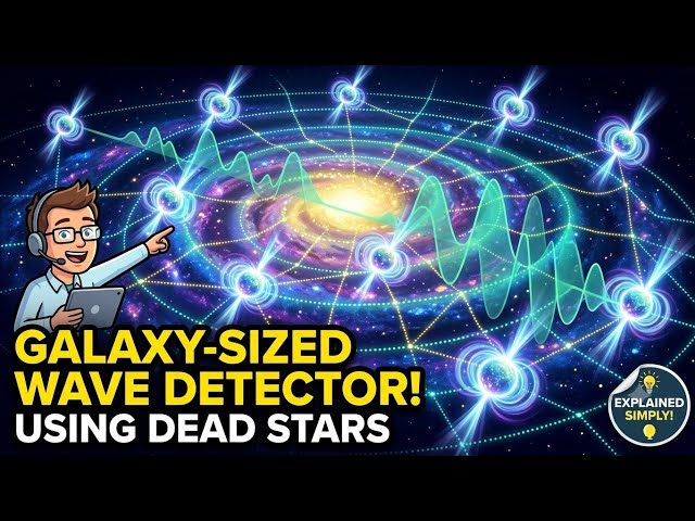 How Astronomers Turned Dead Stars Into a Galaxy-Sized Gravitational Wave Detector, Explained Simply