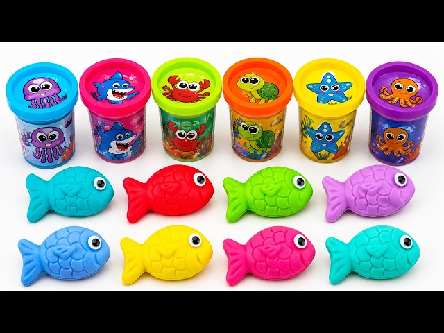 Satisfying Video l How to Make Rainbow Bathtubs into Mixing Slime with Glitter Pool Cutting ASMR 21