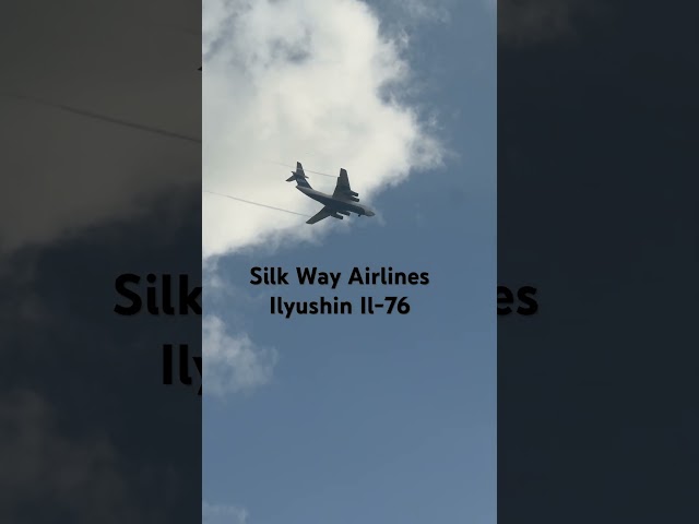 Silk Way Airlines- Ilyushin Il-76 over Tel Aviv, Israel, Oct25