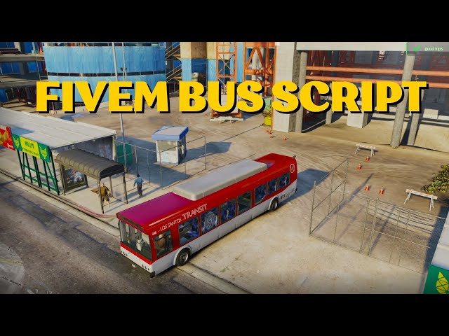 Fivem Bus Script For Esx Server | FiveM Scripts