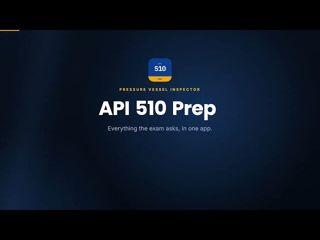 API 510 Certification Exam Prep | Practice Questions and Mock Exams