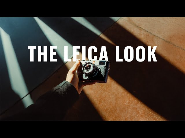 Is there really a Leica Look?