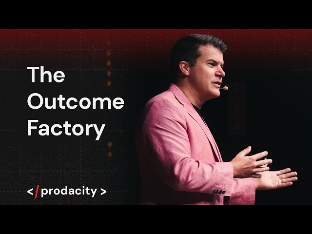 Introducing the Outcome Factory | Bryon Kroger, Rise8 | Prodacity 2026