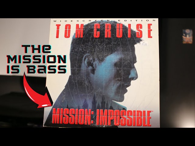 Epic Bass Awaits: The Mission Impossible Laserdisc Experience!