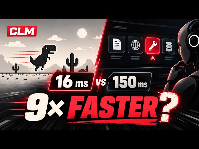 CLM-8B vs Jev: What the 9× Speed Demo Actually Shows