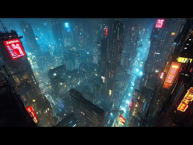 Balmy Night  *  Relaxing Blade Runner Vibes Soundscape