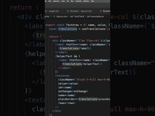 How I translate my Next.js app (EASY) 🔥✨ #shorts #developer #saas