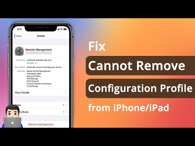 Cannot Remove Configuration Profile from iPhone or iPad? Fix NOW!