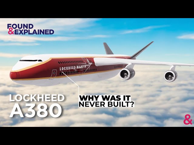 Lockheed A380 - The 900 Passenger Double-Deck Plane In The 90s That Was Never Built.