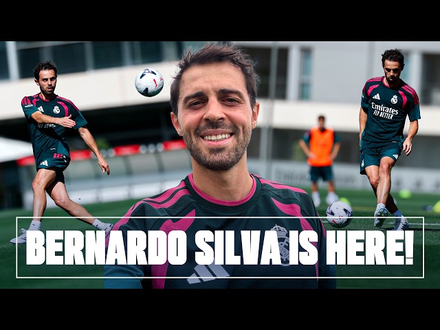 DISCOVER Bernardo Silva as a MADRIDISTA! 🤍 | Real Madrid