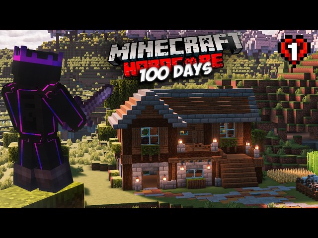 I Survived 100 Days in Minecraft Hardcore
