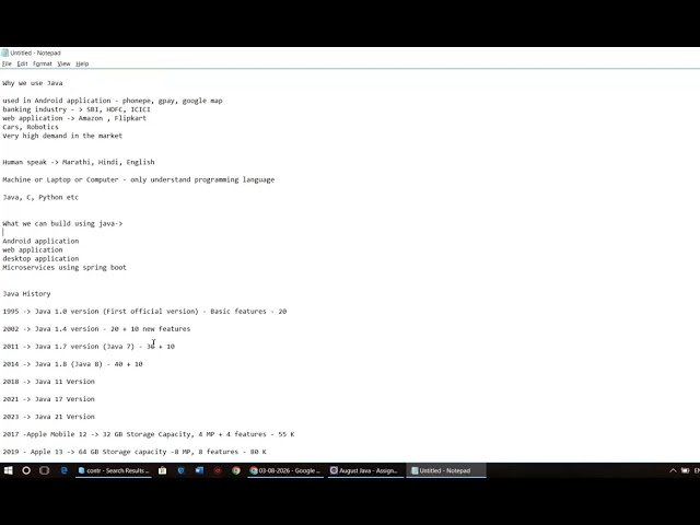 What is java and history