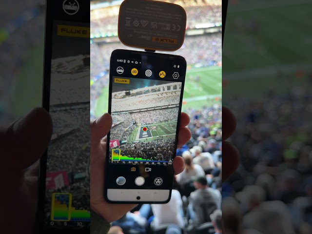 Fluke’s NEW iSee mobile acoustic imaging device ⚡️ #tools #electrican