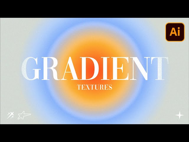 How to Create Gradient Backgrounds! - Adobe Illustrator CC Tutorial