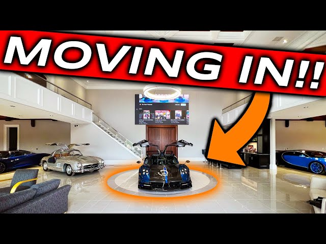 MOVING OUR *ENTIRE COLLECTION* INTO THE NEW GARAGE!!!