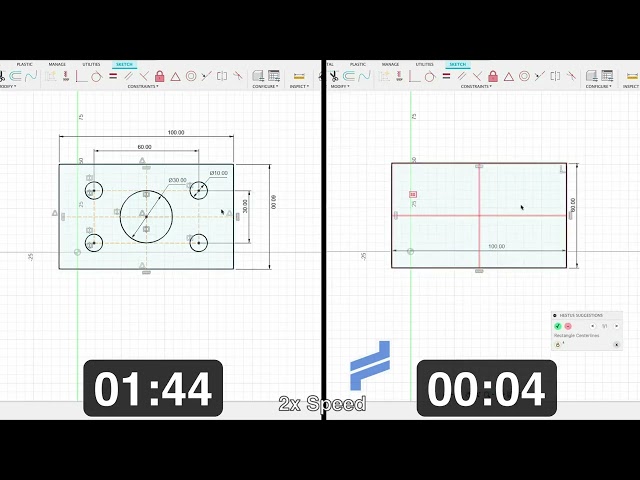 Sketch Helper, AI copilot for CAD by @HestusInc.