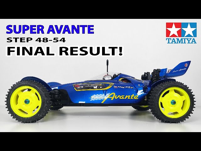 BUiLDiNG the Tamiya Super Avante TD4 - Step by Step 48-54: The Body & Final Result!