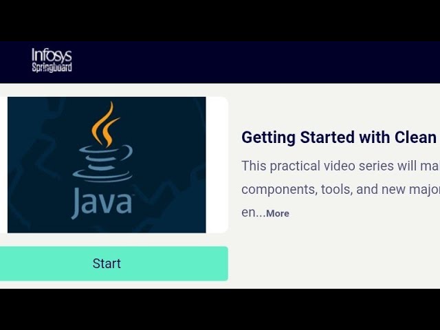 Java SE 9 Solution | Infosys Assessment | Infosys Springboard Assessment Solution.