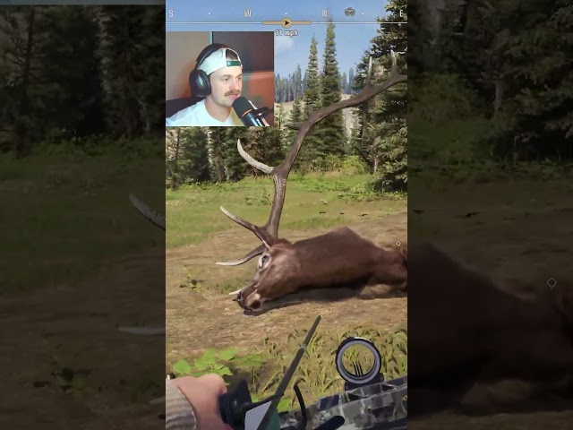 5 Star Trophy Elk With A Bow! #wayofthehunter2