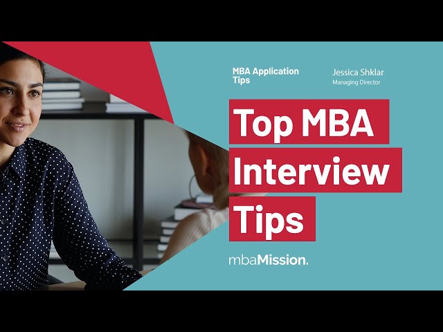 5 Common MBA Interview Questions | Top MBA Interview Tips