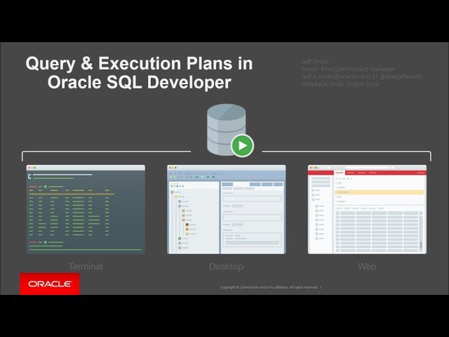 Slow SQL Query? Get the Plan in Oracle SQL Developer!