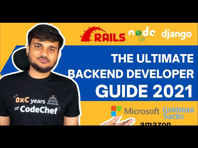 Ultimate Guide To Become Backend Developer In 2021 | Become Pro In Backend Dev