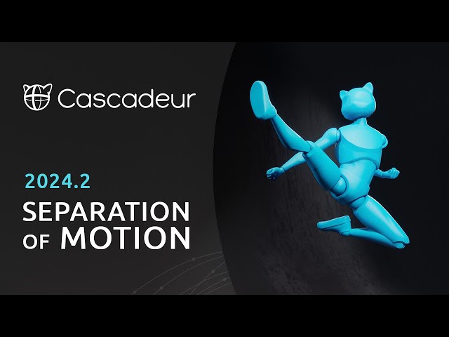 Separation of Motion | Cascadeur AutoPhysics Update