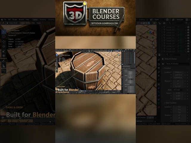 โก Add Wood Damage with Decals