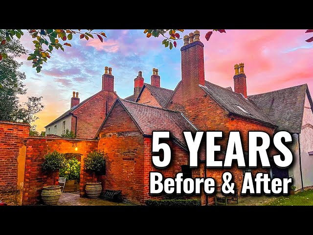 5 YEARS Renovation REVEALS in 25 Minutes – Crumbling British Estate TRANSFORMED! | My Tiny Estate