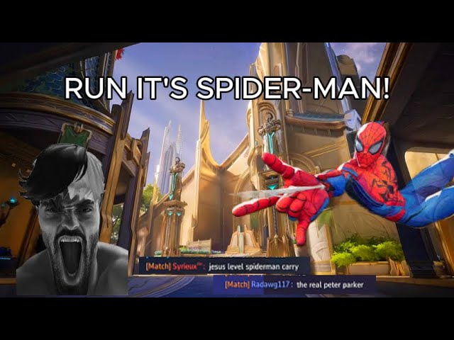 ENEMY TEAM CRASHES OUT ON INNOCENT SPIDER-MAN 