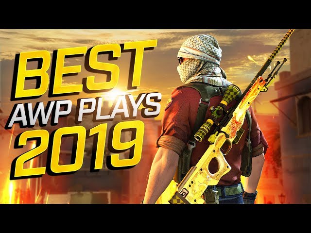 BEST CS:GO PRO AWP PLAYS 2019