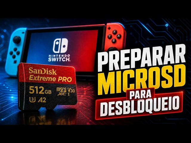 How to Prepare Your MicroSD Card for Nintendo Switch Modding!