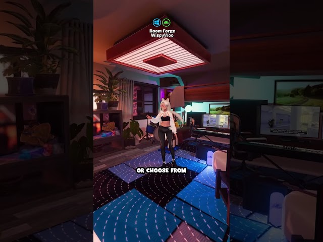 Room Forge by WispyWooǃ #VRChat #vrchatworld #vrchatcommunity #vr #virtualreality