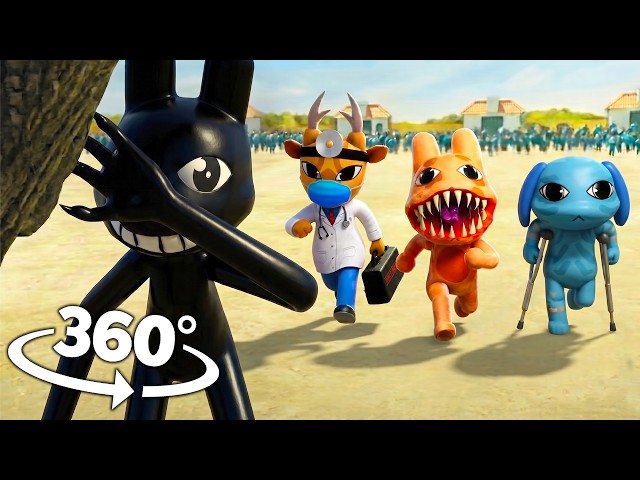 ROBLOX - Animal Squid Game Red Light Green Light 360°VR