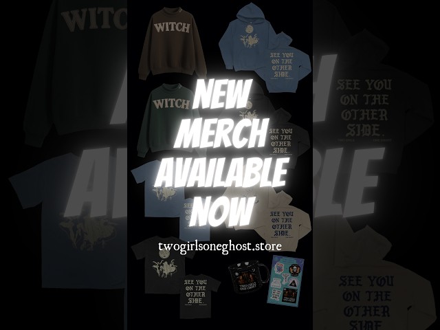 NEW MERCH AVAILABLE NOW