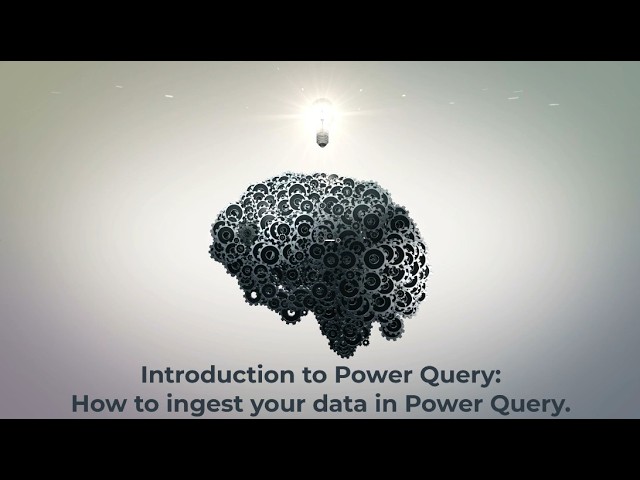 How to ingest your data in Power Query