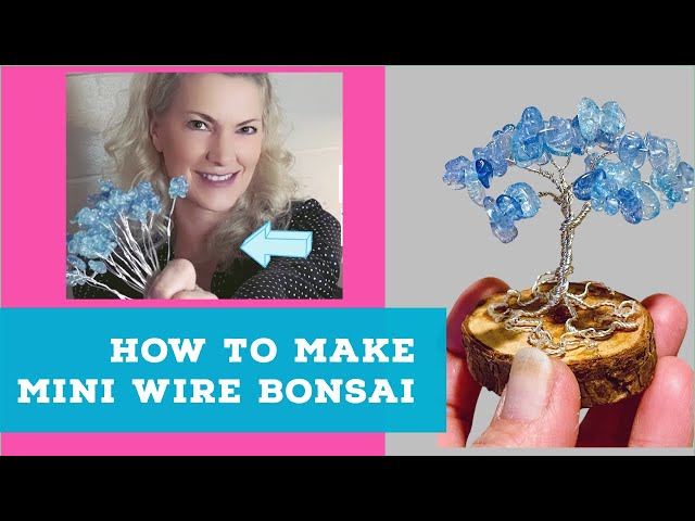 DIY Wire Bonsai Tree Tutorial for Beginners