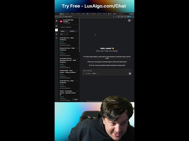 LIVE Automated Trading with LuxAlgo AI
