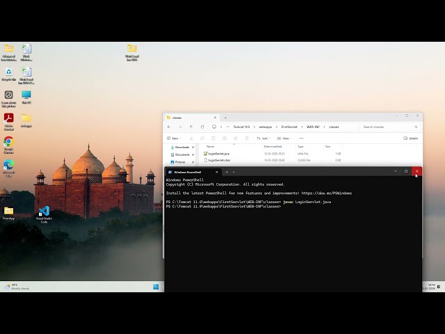 5 How to create and execute java servlet using notepad part 2