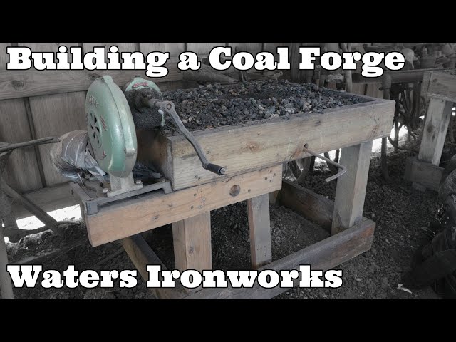 Building A Wood Framed Coal Forge
