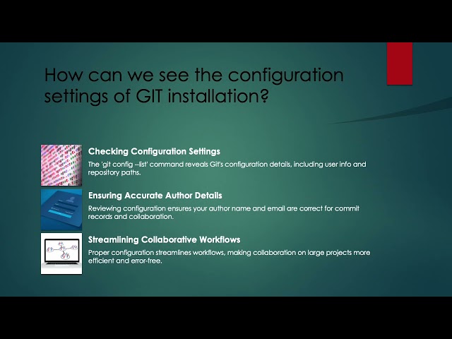 git interview questions | devops interview questions| How to check configuration setting in git?|